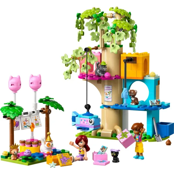 LEGO® Friends: Rojstnodnevna mačja zabava in hiška na drevesu za mačke (42666) slika 3