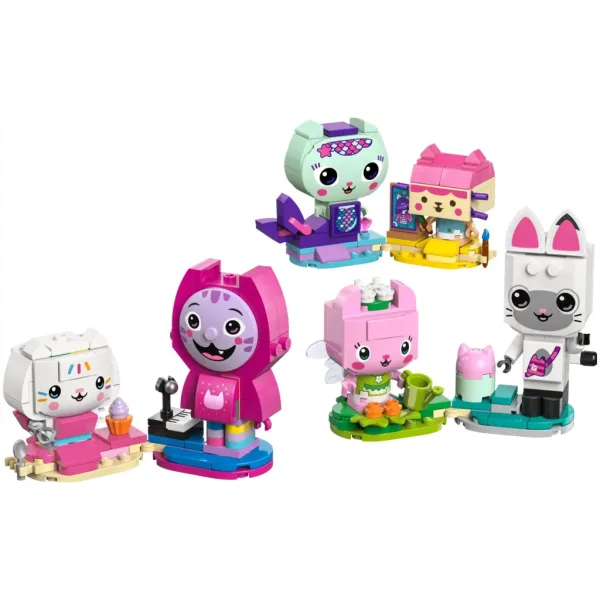 LEGO® Gabi hišna lutka: Gabi mačje prijateljice, zgrajene iz kock (11215) slika 2