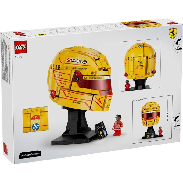 LEGO® Izdaje: čelada Scuderia Ferrari HP Lewisa Hamiltona (43022) slika 7