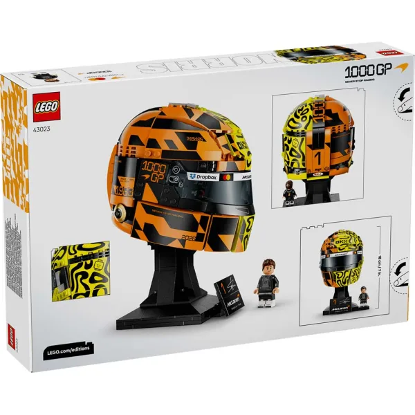LEGO® Editions: McLaren Mastercard F1® Team Lando Norris čelada (43023) slika 7