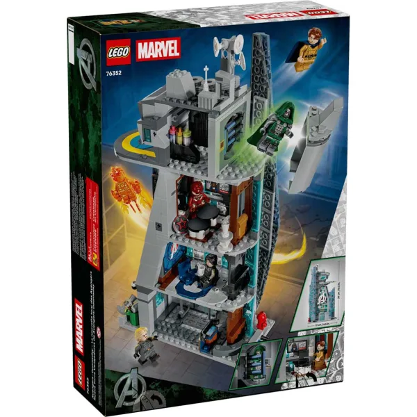 LEGO® Marvel: Maščevalci: Zbujanje Doctor Dooma Nova stolpnica Maščevalcev (76352) slika 7