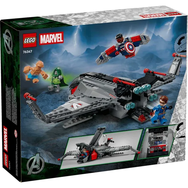 LEGO® Marvel: Maščevalci: Zbujanje Doctor Dooma Quinjet (76347) slika 7