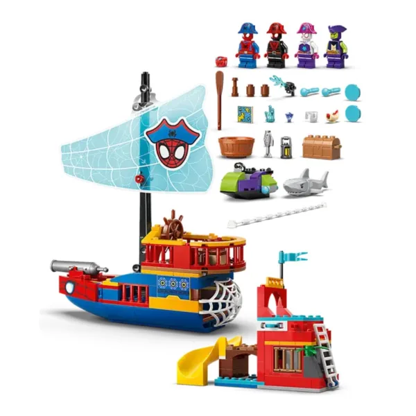 LEGO® Marvel: Pustolovščina pajkovske ekipe s piratsko ladjo (11208) slika 3