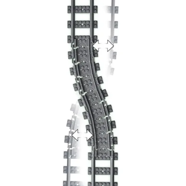 LEGO® City: Železniške proge (60205) slika 3