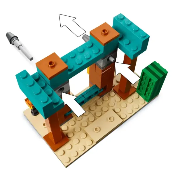 LEGO® Minecraft: Stražarji v puščavi (21267) slika 3