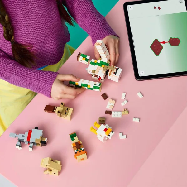 LEGO® Minecraft: Piščančja čreda, napad v puščavi (21592) slika 8