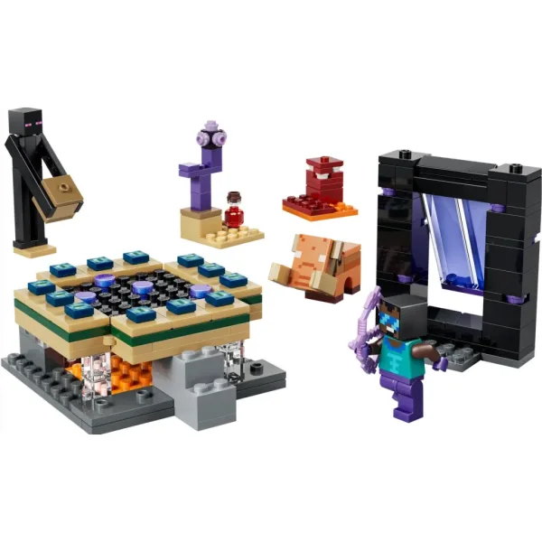 LEGO® Minecraft: Potovanje do vrat podzemlja in končnega portala (21584) slika 2
