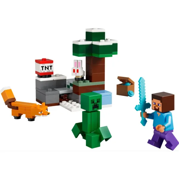 LEGO® Minecraft: Stevejeva tajga avantura (21583) slika 2