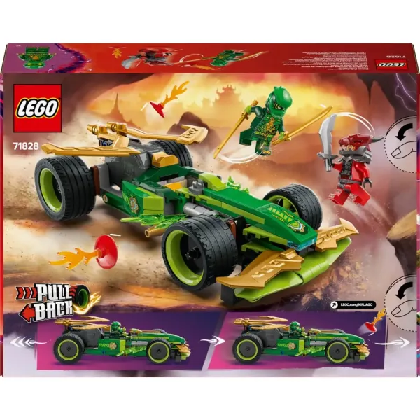 LEGO® Ninjago: Lloydov povlečni dirkalnik (71828) slika 2