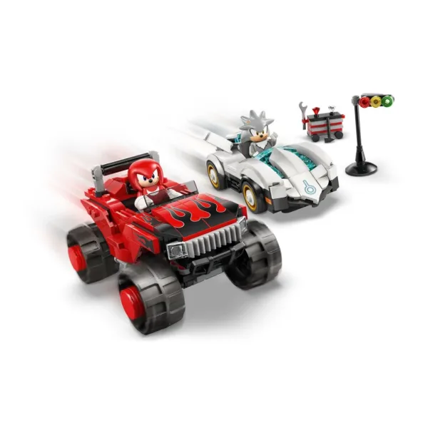 LEGO® Sonic the Hedgehog™: Silver avto proti Knucklesovemu monster trucku (77118) slika 3