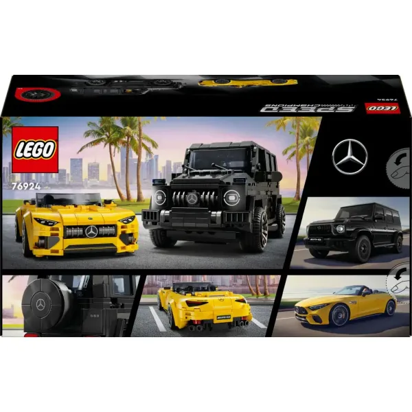 LEGO® Speed Champions: Mercedes-AMG G 63 in Mercedes-AMG SL 63 (76924) slika 2