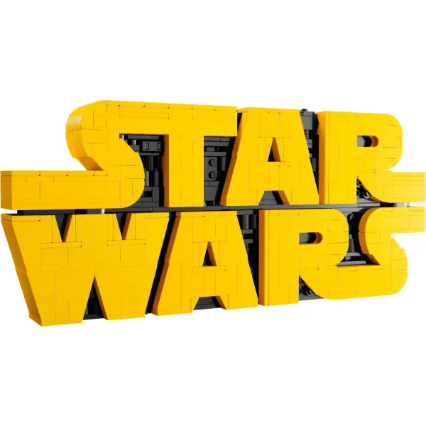 LEGO® Star Wars™: Logotip Vojna zvezd™, zgrajen iz kock (75407) slika 5