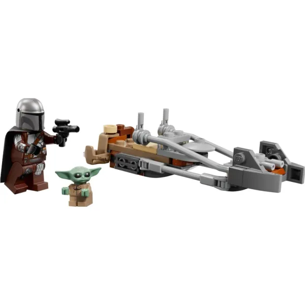 LEGO® Star Wars™: Speeder bike Mandaloriana in Grogu (75436) slika 2