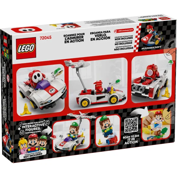 LEGO® Super Mario™: Mario Kart™ – Shy Guy in P-Wing (72045) slika 8