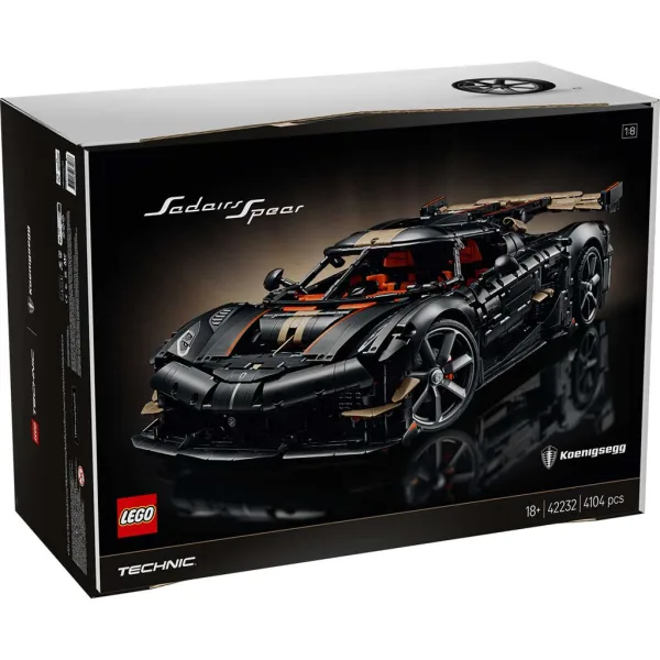 LEGO® Technic: Koenigsegg Sadairjeva Spear superavto (42232) slika 10