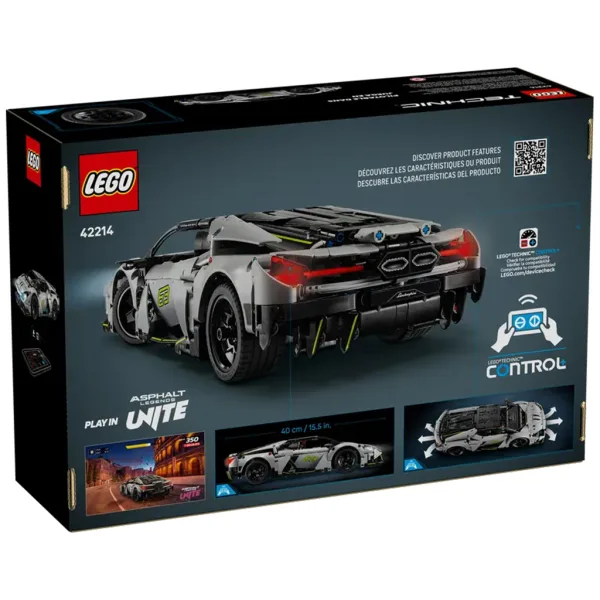 LEGO® Technic: Lamborghini Revuelto superšportni avtomobil (42214) slika 6
