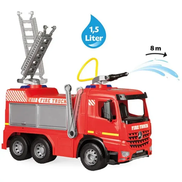 LENA: Mercedes-Bens Arocs velikansko gasilsko vozilo 65cm slika 4