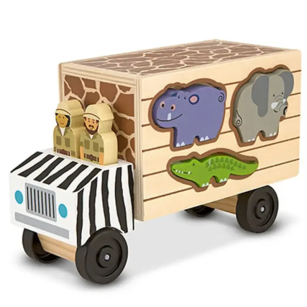 Lesena živalska sestavljanka - Melissa & Doug slika 2