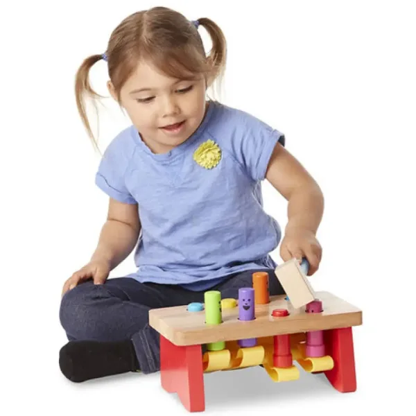 Udarni miza lesena spretnostna igra - Melissa & Doug slika 3