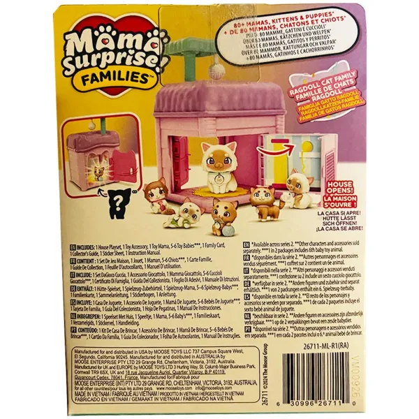 Little Live Pets: Mama Surprise Mačka družina slika 2