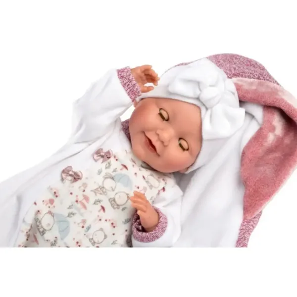 Llorens: Heidi Llorana 42 cm velika lutka novorojenke z odejo slika 4