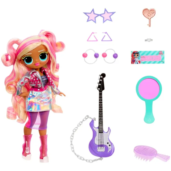 L.O.L. Surprise OMG Eye Spy rock zvezda punčka slika 4