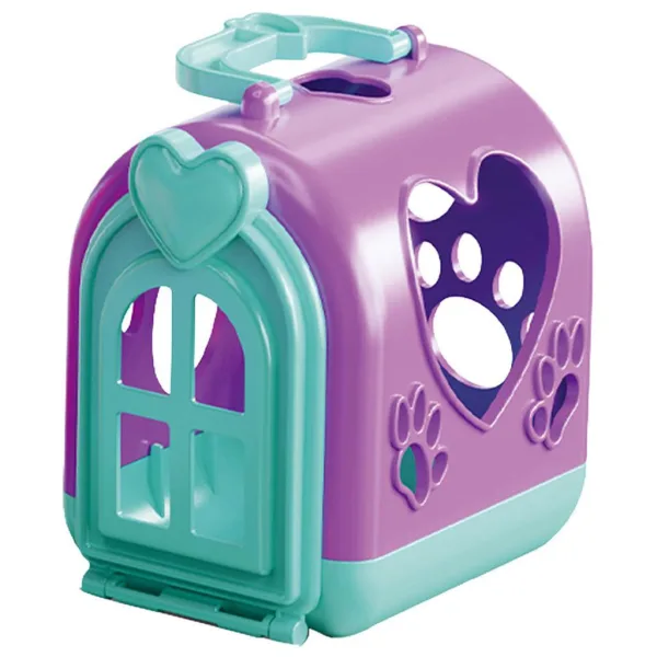 Luna: Cute Pet Home presenečenje psička v prenosni hišici z dodatki v več različicah 1 kos slika 3