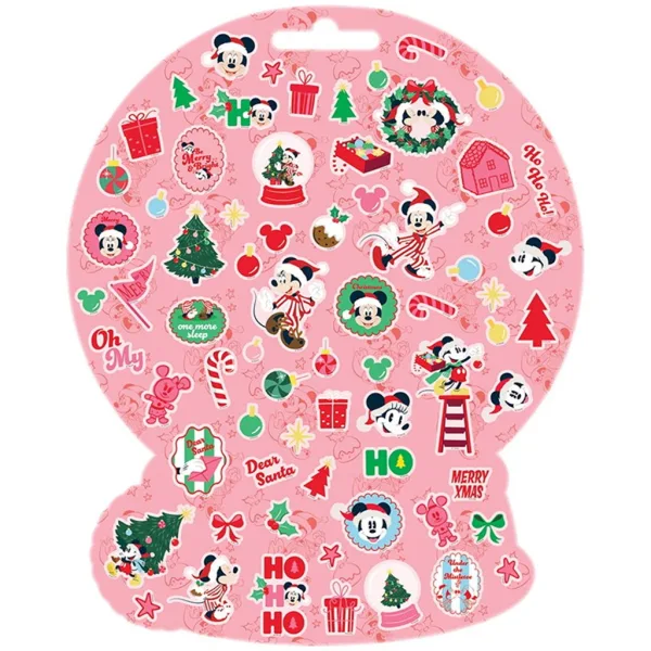 Luna: Disney Minnie Miška božični komplet nalepk 300kos slika 2