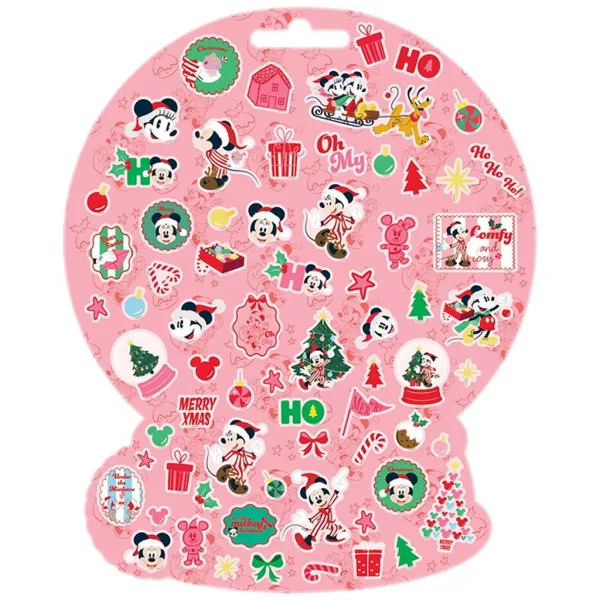 Luna: Disney Minnie Miška božični komplet nalepk 300kos slika 3