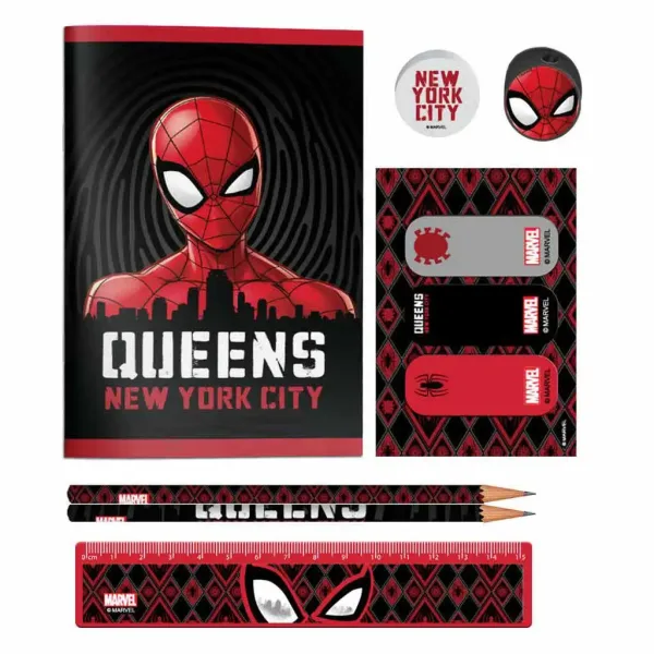 Luna: Set pisalnih potrebščin Spider-Man v PVC torbici slika 2