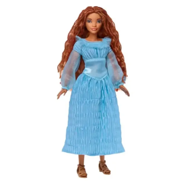 Lutka 30 cm Disney Mala morska deklica: Ariela v modri obleki - Mattel slika 2