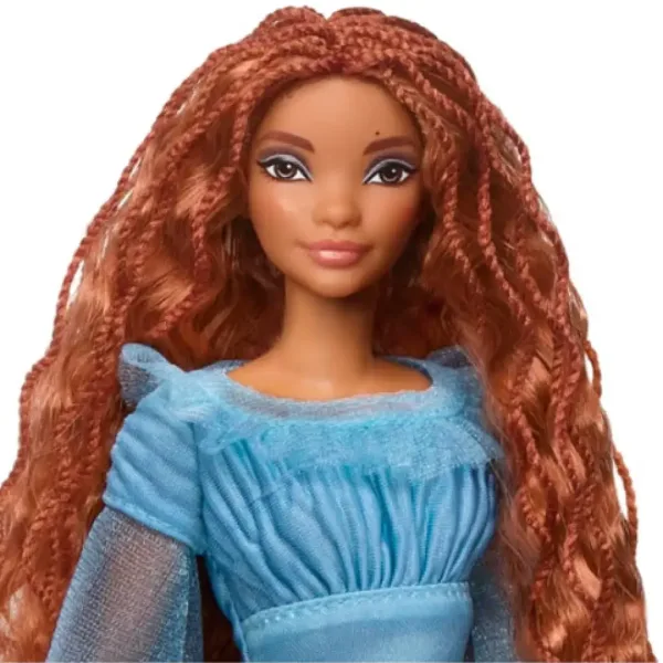 Lutka 30 cm Disney Mala morska deklica: Ariela v modri obleki - Mattel slika 3