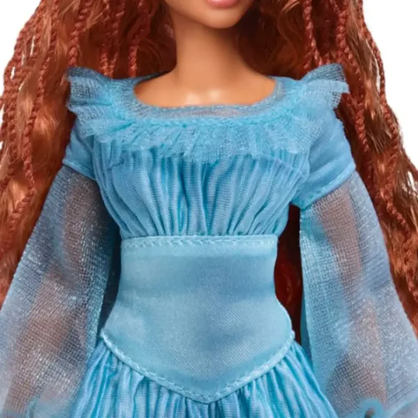 Lutka 30 cm Disney Mala morska deklica: Ariela v modri obleki - Mattel slika 4