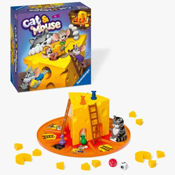 Mačka in Miš družabna igra - Ravensburger slika 2