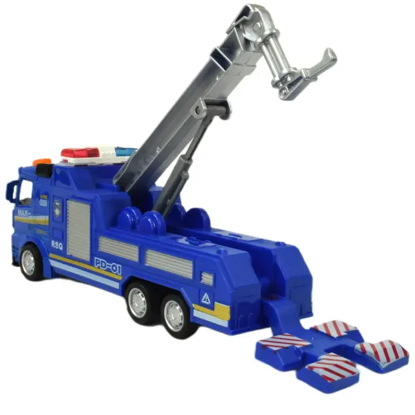 Magic Truck: Policijski tovornjak s pogonom na vztrajnik v več različicah 20 cm slika 3