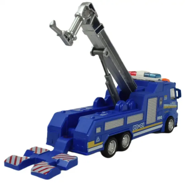 Magic Truck: Policijski tovornjak s pogonom na vztrajnik v več različicah 20 cm slika 4