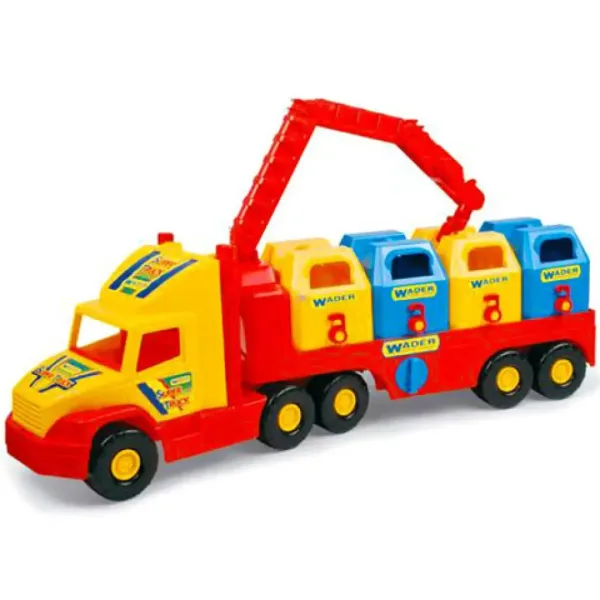 Magic Truck: Selektivni smetarski kamion 80cm - Wader slika 2