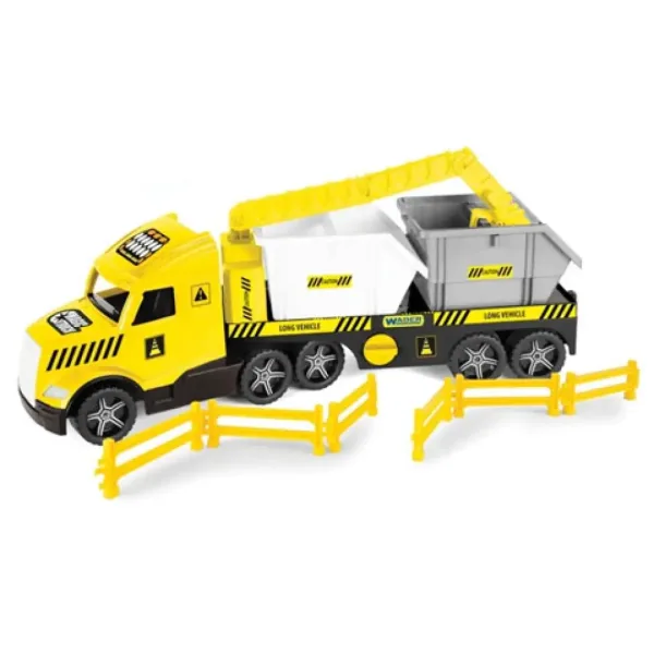 Magic Truck Technic: Kamion s kontejnerjem in lučmi 80cm - Wader slika 2
