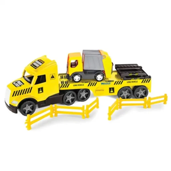Magic Truck Technic: Kamion s smetarskim vozilom in lučmi 80cm - Wader slika 2