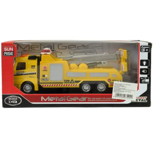 Magic Truck: Tovornjak s pogonom na vztrajnik, z lučmi in zvoki, v več različicah 20 cm slika 18