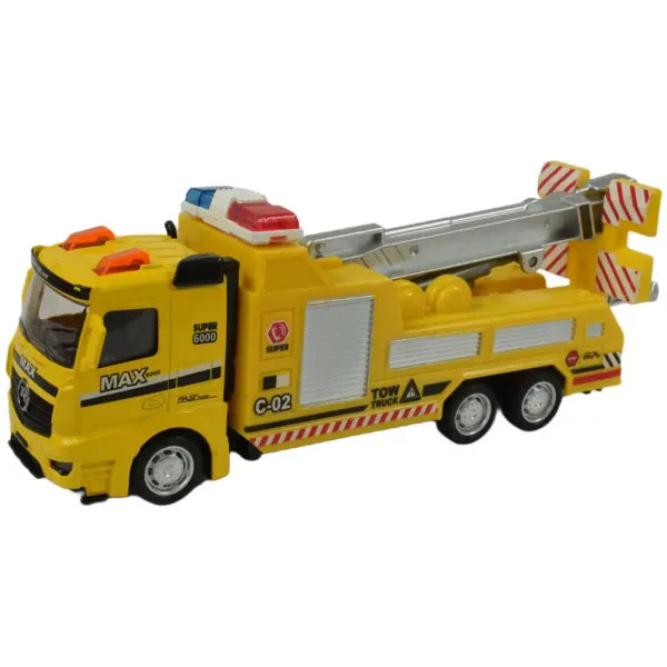 Magic Truck: Tovornjak s pogonom na vztrajnik, z lučmi in zvoki, v več različicah 20 cm slika 2