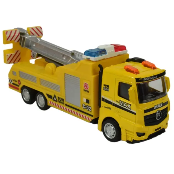 Magic Truck: Tovornjak s pogonom na vztrajnik, z lučmi in zvoki, v več različicah 20 cm slika 4