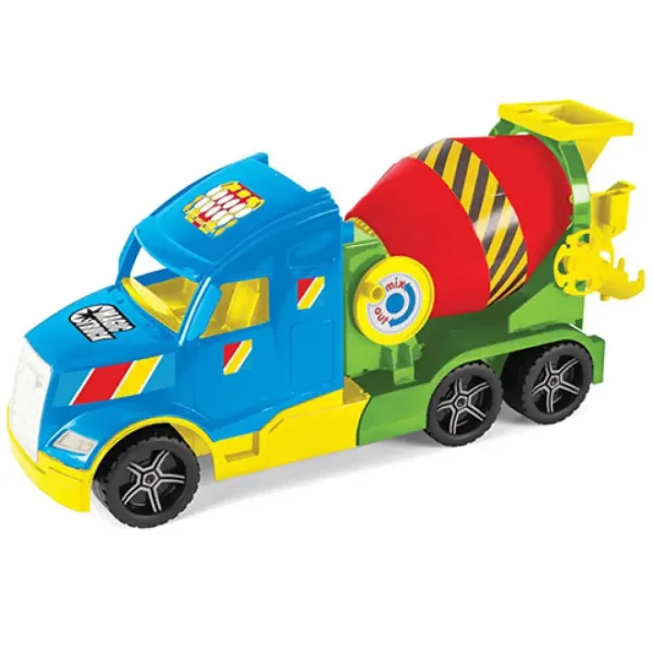Magic Truck: Vozilo mešalnik betona s fluorescentnimi lučmi 60cm - Wader slika 2