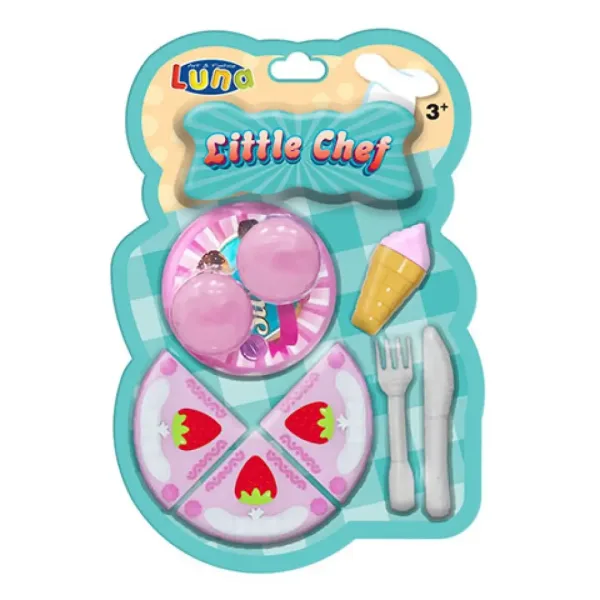 Majhni jedilni set Little Chef 36x24 cm 2 različna 1 kos slika 2