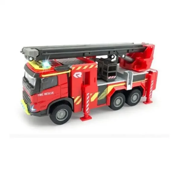 Majorette: Volvo gasilsko vozilo s svetlobnimi in zvočnimi efekti 19cm - Simba Toys slika 2