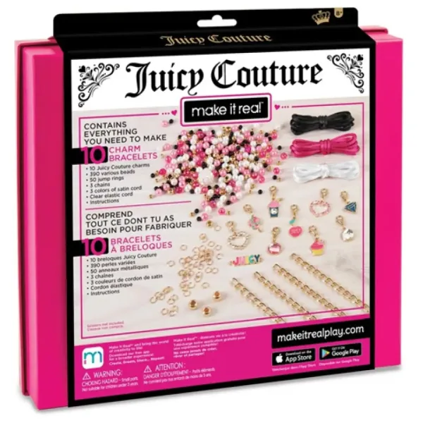 Make It Real: Juicy Couture Komplet za izdelavo pink in bleščečega nakita slika 2