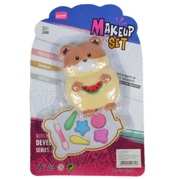 Make Up Set: Paleta za ličenje v obliki hrčka s čopičem slika 5