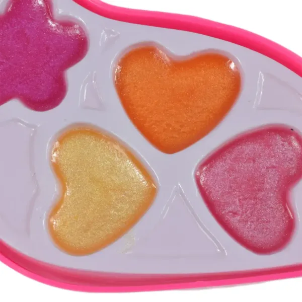 Make Up Set: Set palete za ličenje v obliki visokih pet s kremnimi ličili slika 6