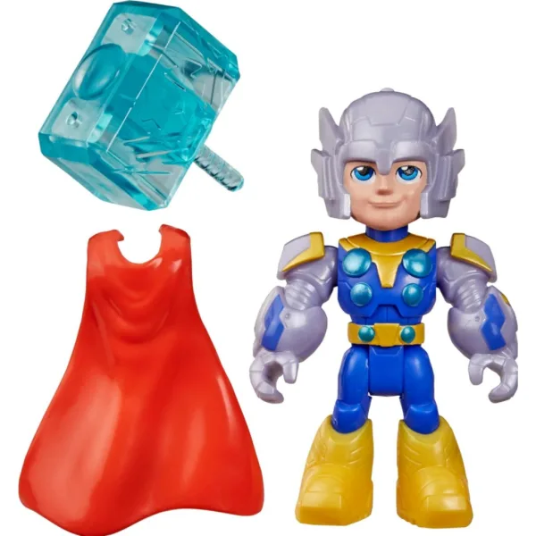 Marvel Iron Man in fantastični prijatelji: Thor figura z dodatki - Hasbro slika 2