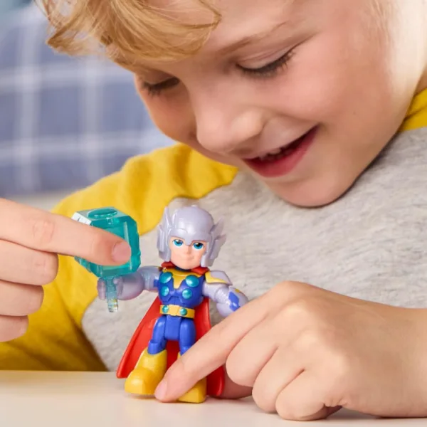 Marvel Iron Man in fantastični prijatelji: Thor figura z dodatki - Hasbro slika 4